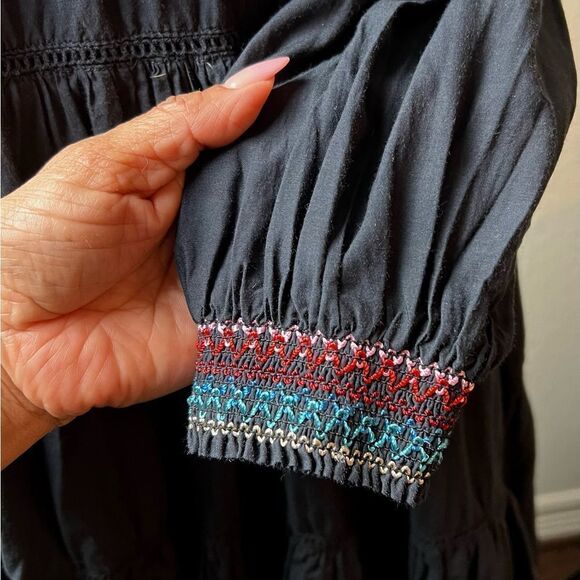 Free People Sunbeams Floral Embroidered Mini Dress - Picture 8 of 11